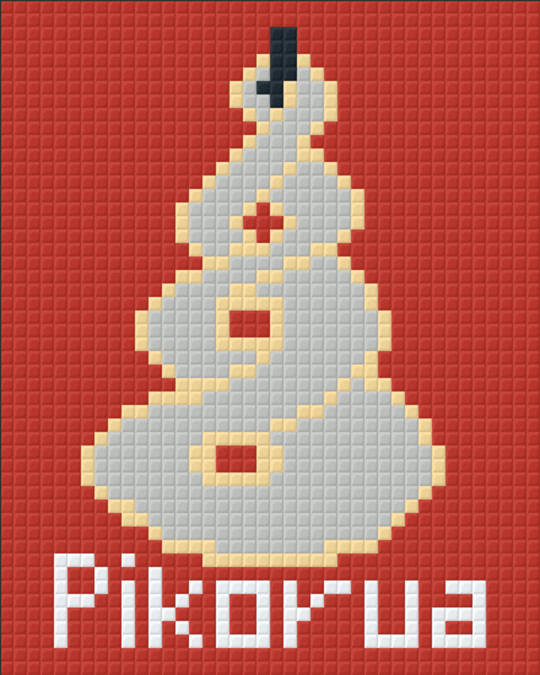 Pikorua One [1] Baseplate PixelHobby Mini-mosaic Art Kit